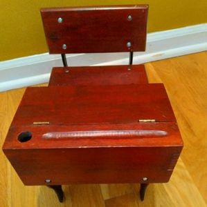 Vintage American Girl Doll Wooden School Desk